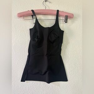 Ruby Ribbon Second Skin Cami in Black
